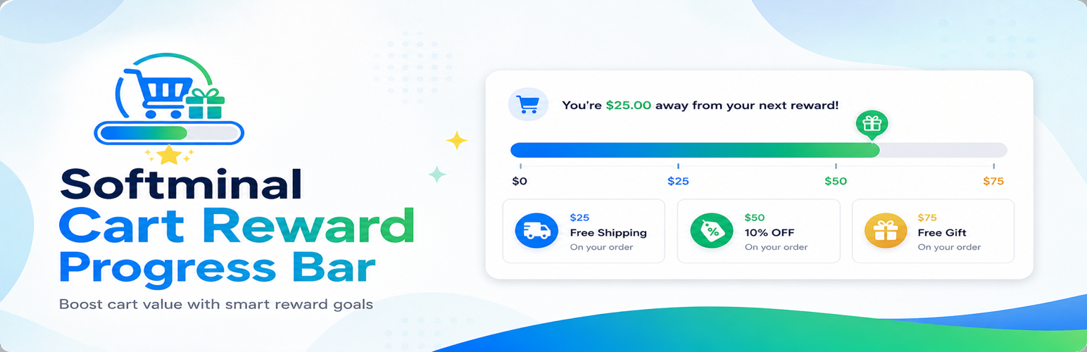 Cart Reward Progress Bar Dashboard